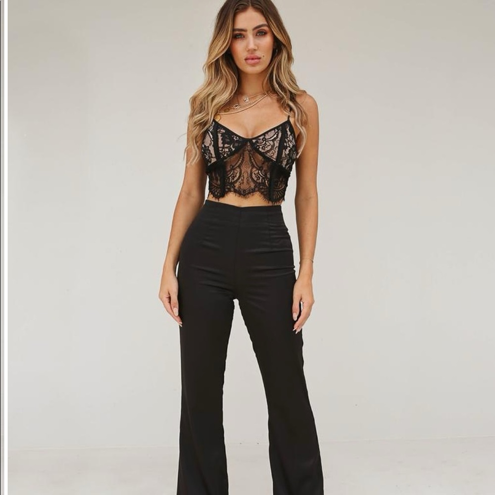 LAST Tiger Mist Emery Lace Bustier Top Size Large - Picture 2 of 10